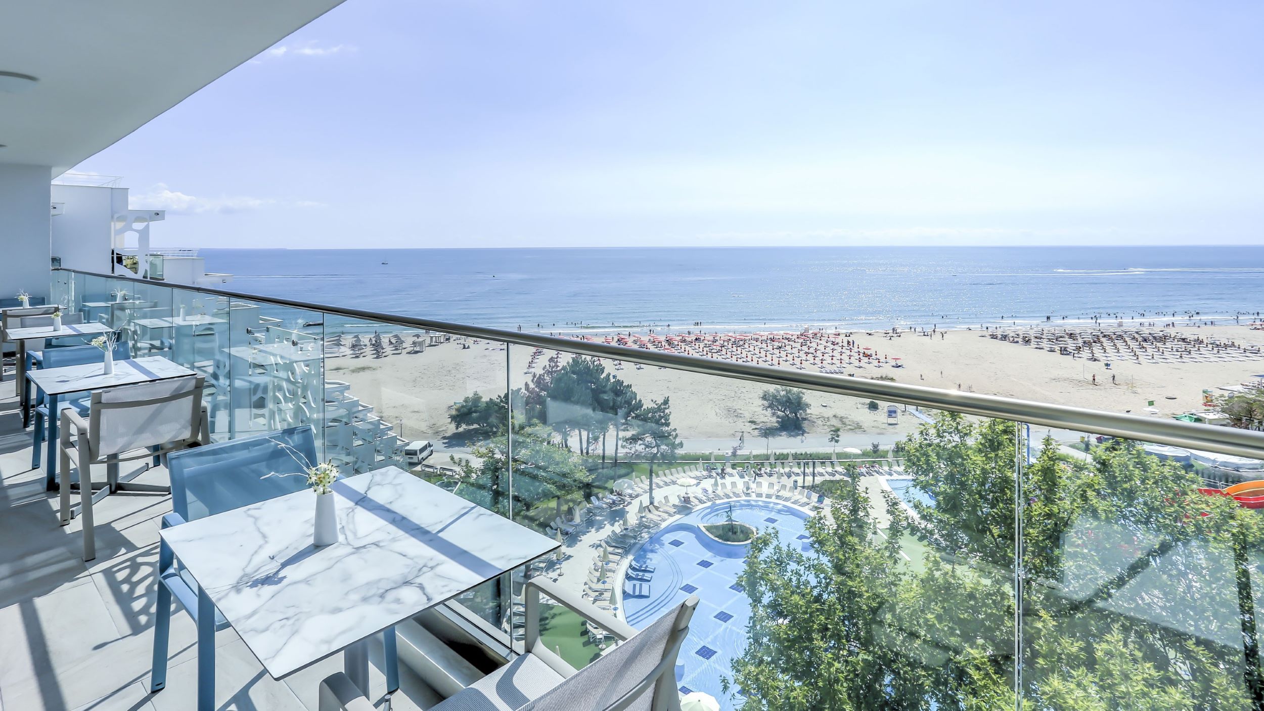 Aussicht auf den Strand | © Maritim Hotel Paradise Blue Albena
