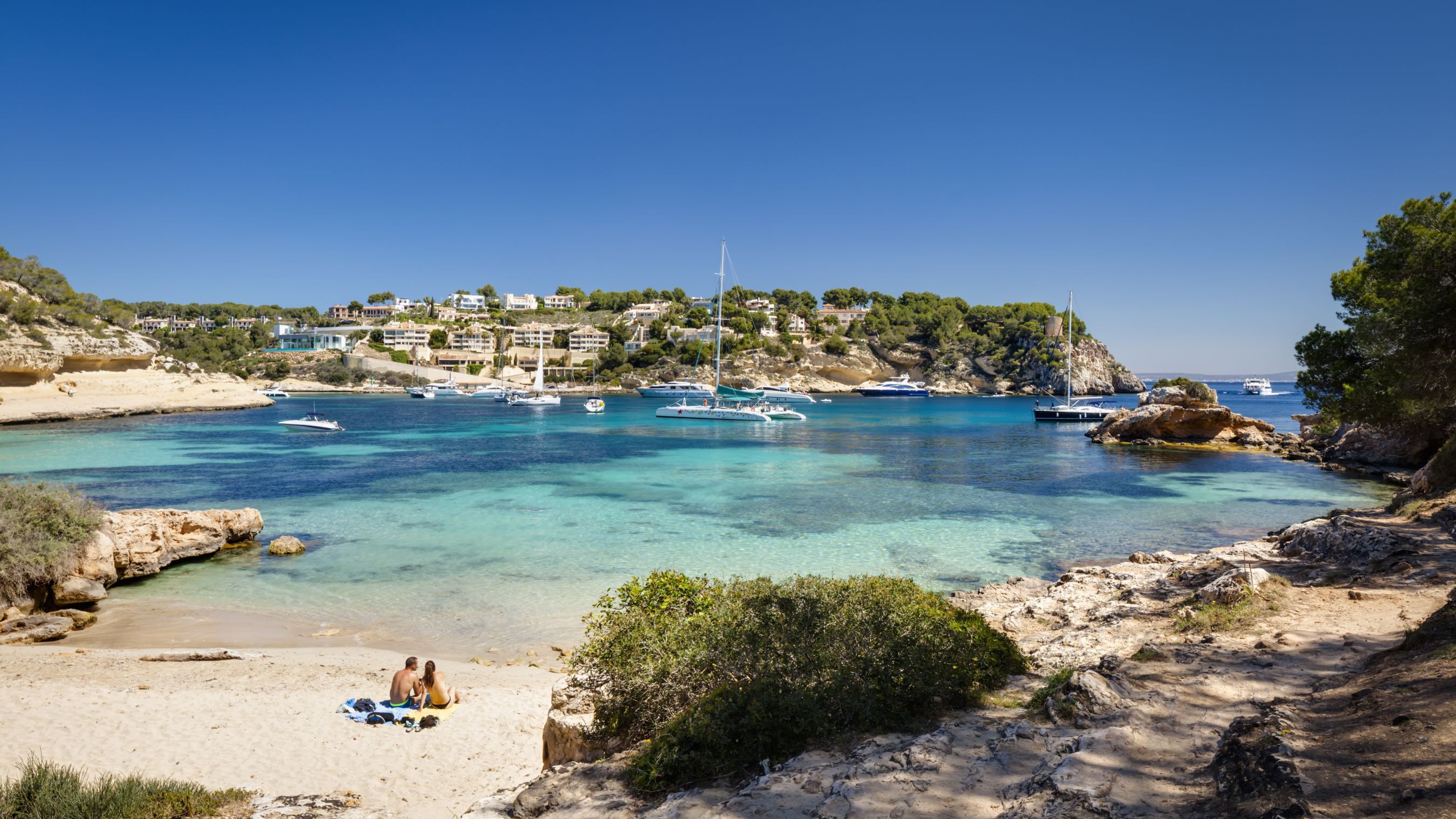 Cala Portals Vells, a cove in western Mallorca, Balearic Islands, Spain | © Getty Images