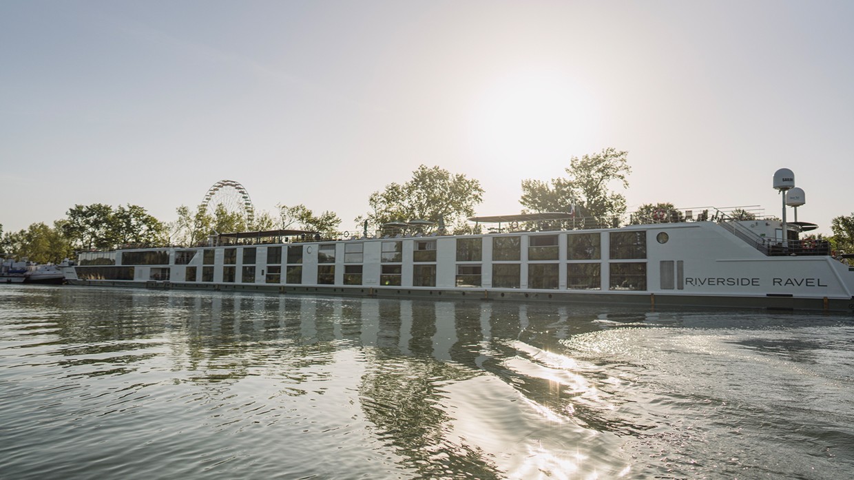 Außenansicht der Riverside Ravel  | © Riverside Cruises 