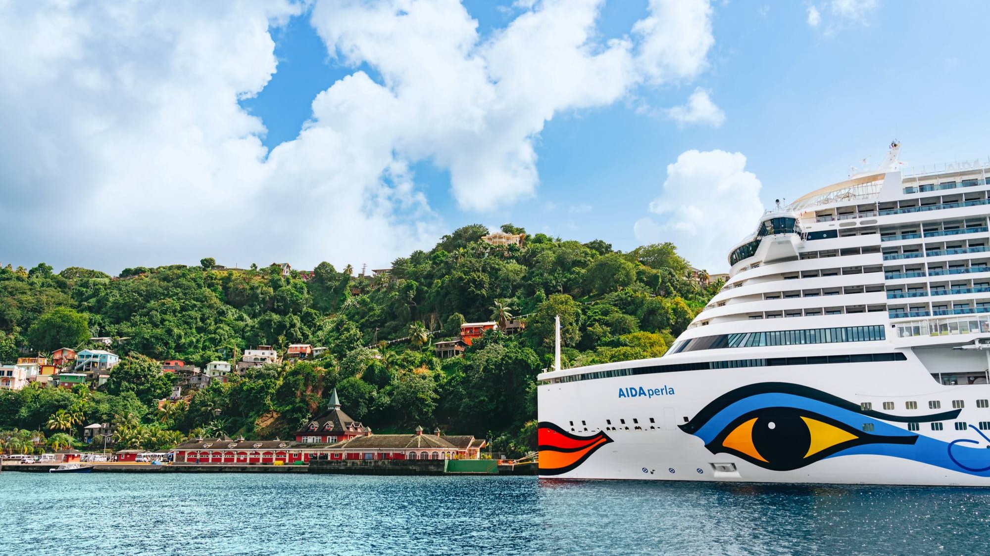 AIDAperla in der Dominikanischen Republik | © AIDA Cruises