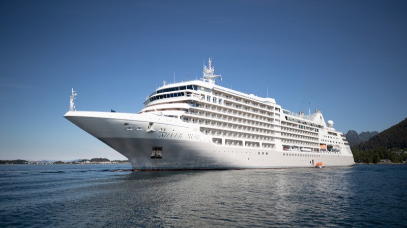 Außenaufnahme der Silver Muse | © Silversea Cruises
