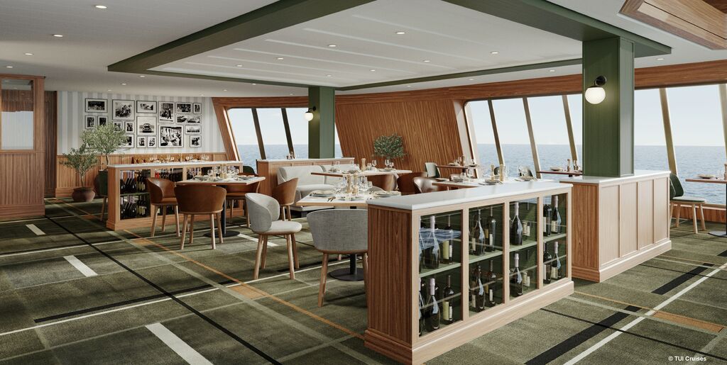 © TUI Cruises | Mein Schiff 7, Interieur des italienischen Restaurants